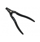 Alicates especiales para anillos elásticos, 228 mm, curvatura exterior de 9", para trabajos mecánicos, Waryński
