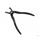 Alicates especiales para anillos elásticos, 228 mm, curvatura interna de 9", para trabajos mecánicos, Waryński