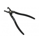 Alicates especiales para anillos elásticos, 305 mm, curvatura interna de 12", para trabajos mecánicos, Waryński