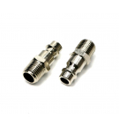 Connector for pneumatic tools, 1/4 PT thread, 2 pcs in a set, Waryński