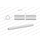 Rura wewnętrzna Seria 1R do wału 510 przegubowo-teleskopowego 29x4 mm 390 mm WARYŃSKI