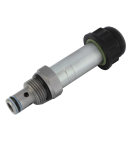 Hydac 2/2 way solenoid valve; 12.7mm; 3/4 UNF; SAE-08 Cartridge; 250bar; NC