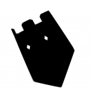 Lemiesz 172 mm, listwowy lewy szerokość wyorywania 580, zastosowanie Grimme, Waryński