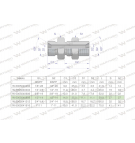 Złączka hydrauliczna calowa grodziowa BB 1/2