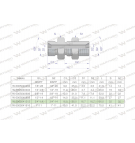 Złączka hydrauliczna calowa grodziowa BB 3/4