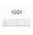 Złączka hydrauliczna calowa grodziowa BB 1