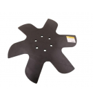 Talerz skrajny prawy Z-6 fi 460 mocowanie 6 / 100mm grubość 8mm zastosowanie KM060250 Bednar stal borowa Waryński