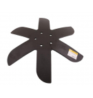 Talerz skrajny prawy Z-6 fi 520 mocowanie 5 / 105mm grubość 8mm zastosowanie Horsch stal borowa Waryński 00311079