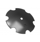 Talerz uzębiony Z-6 fi 460 otwór 30x30 stal borowa WARYŃSKI R 1202030150