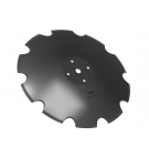 Talerz uzębiony Z-10 fi 560 mocowanie 4/115 grubość 4.5 mm zastosowanie Mandam Waryński