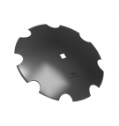 Talerz uzębiony Z-8 fi 560 otwór 30x30 stal borowa WARYŃSKI R 1279601010 1202030130