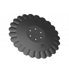 Talerz, tłoczony fi 510 mocowanie 6/120 grubość 4,5 mm stal borowa, Waryński