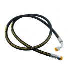 Przewód hydrauliczny gwint M18x1.5 prosta/90 stopni (kolanko) L-2000mm DN10-1SN (AK-10-2000; P11P12) 18.0MPa Waryński