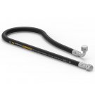 Przewód hydrauliczny gładki z uszczelnieniem - gwint M18x1.5 prosta/90 stopni (kolanko) L-2000mm DN10-1SN (AK-10-2000; P11P12) 18.0MPa Waryński