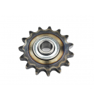 Rueda dentada tensora con cojinete 12B-1 (R1 3/4) Z-15 fi 16, Waryński