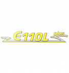 Sticker inscription Epsilon Plus 750x125