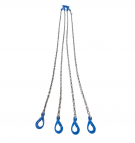 Chain sling, 4 legs, chain 10mm, 8T, 3.5m, HS, HB