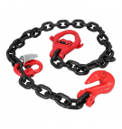 Eslinga de cadena, 1 tramo, cadena 13 mm, 5,3 t, 1,5 m