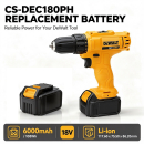 Bateria zamienna do DeWalt DWST1-75659-QW / DCB180 6000 mAh Li-ion 18 V (Cameron Sino)