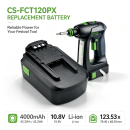 Bateria zamienna do Festool C 12 Li / BPC 12 4000 mAh Li-ion 10.8 V (Cameron Sino)