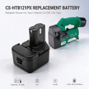 Bateria zamienna do Hitachi WR12DMR / EB1212S 3300 mAh Ni-MH 12 V (Cameron Sino)