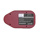 Ersatzakku für Milwaukee 12-Volt-Akkugeräte / 48-11-0140 1500 mAh Ni-MH 12 V (Cameron Sino)