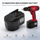 Ersatzakku für Milwaukee MXS12 / 4 932 367 904 2100 mAh Ni-MH 12 V (Cameron Sino)