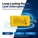 Batería de repuesto para Shark / XBATTTAH740 3800mAh Li-ion 25.2V (Cameron Sino)