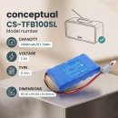 Сменный аккумулятор для беспроводного динамика Teufel Boomster BT / UTL 18650 7800 мАч Li-ion 7,4 В (Cameron Sino)