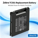 Batería de repuesto para Zebra TC701G / BT-000535, 4800 mAh, iones de litio, 3,89 V (Cameron Sino)