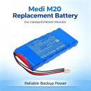 Сменная батарея для монитора пациента Carewell Medi M20 / WP-18650-14.4-4220 4800 мАч Li-ion 14,8 В (Cameron Sino)