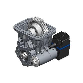 Коробка отбора мощности OMFB для электромобиля IVECO 2840.6-11/ZF6S500 UNI