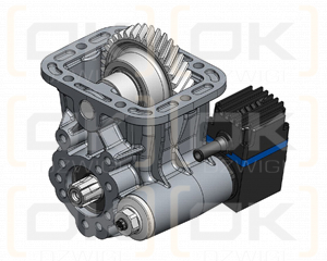 Коробка отбора мощности OMFB для электромобиля IVECO 2840.6-11/ZF6S500 UNI
