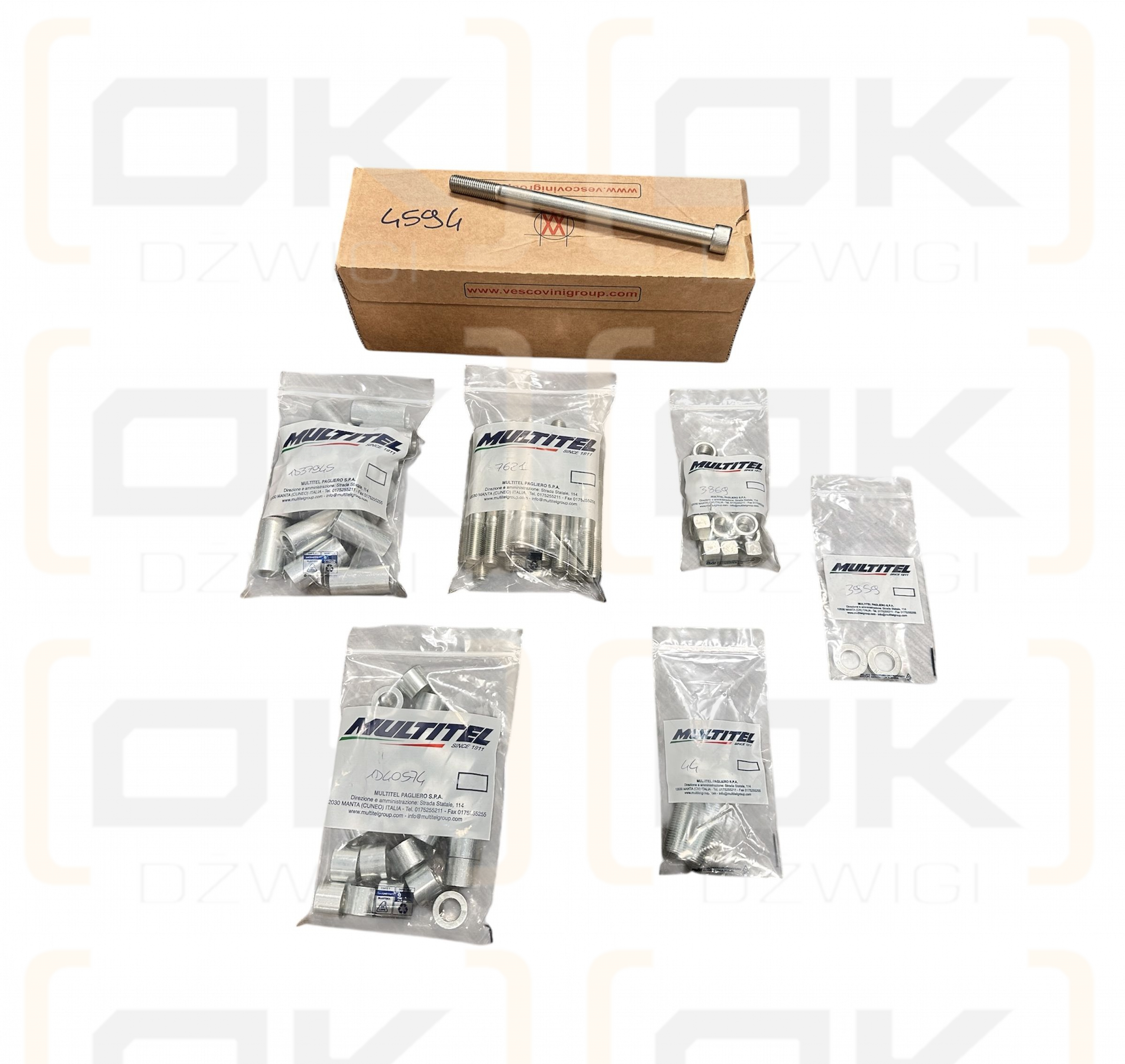 Multitel Drehkranz-Montagesatz