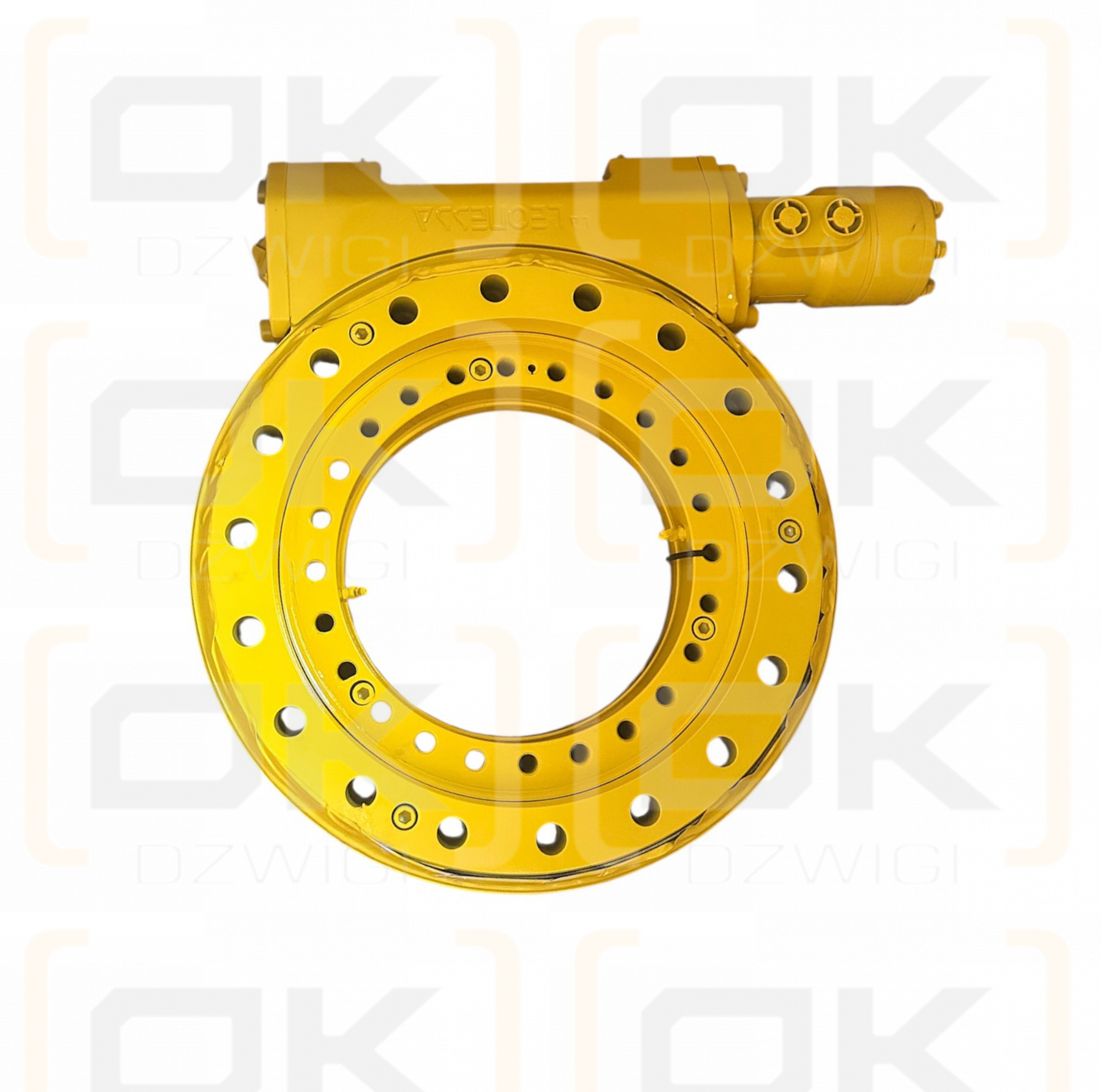 Multitel EC160ALU slewing ring with motor