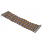 Кабельная стяжка с двумя штекерами, длина 290 мм