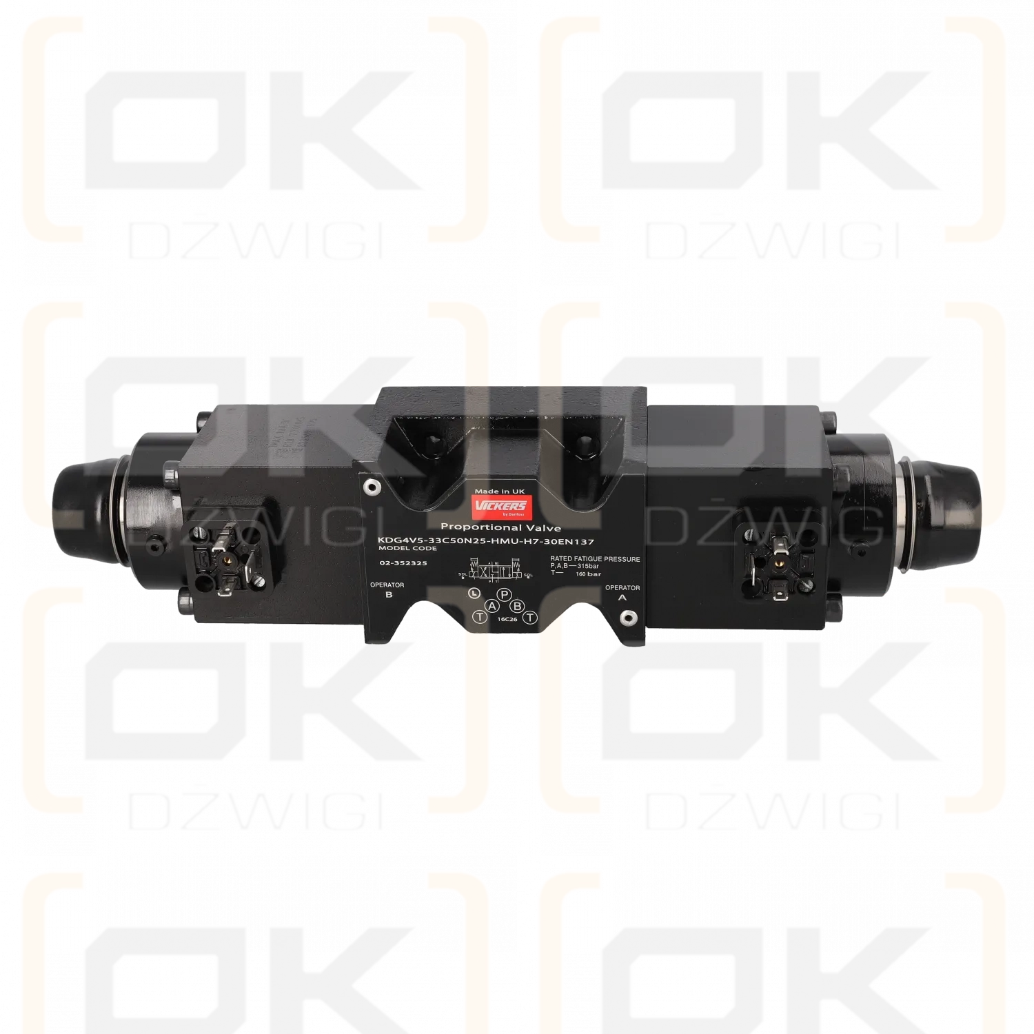 Пропорциональный клапан Vickers KDG4V5 33C50N25 HMU H7 30EN137