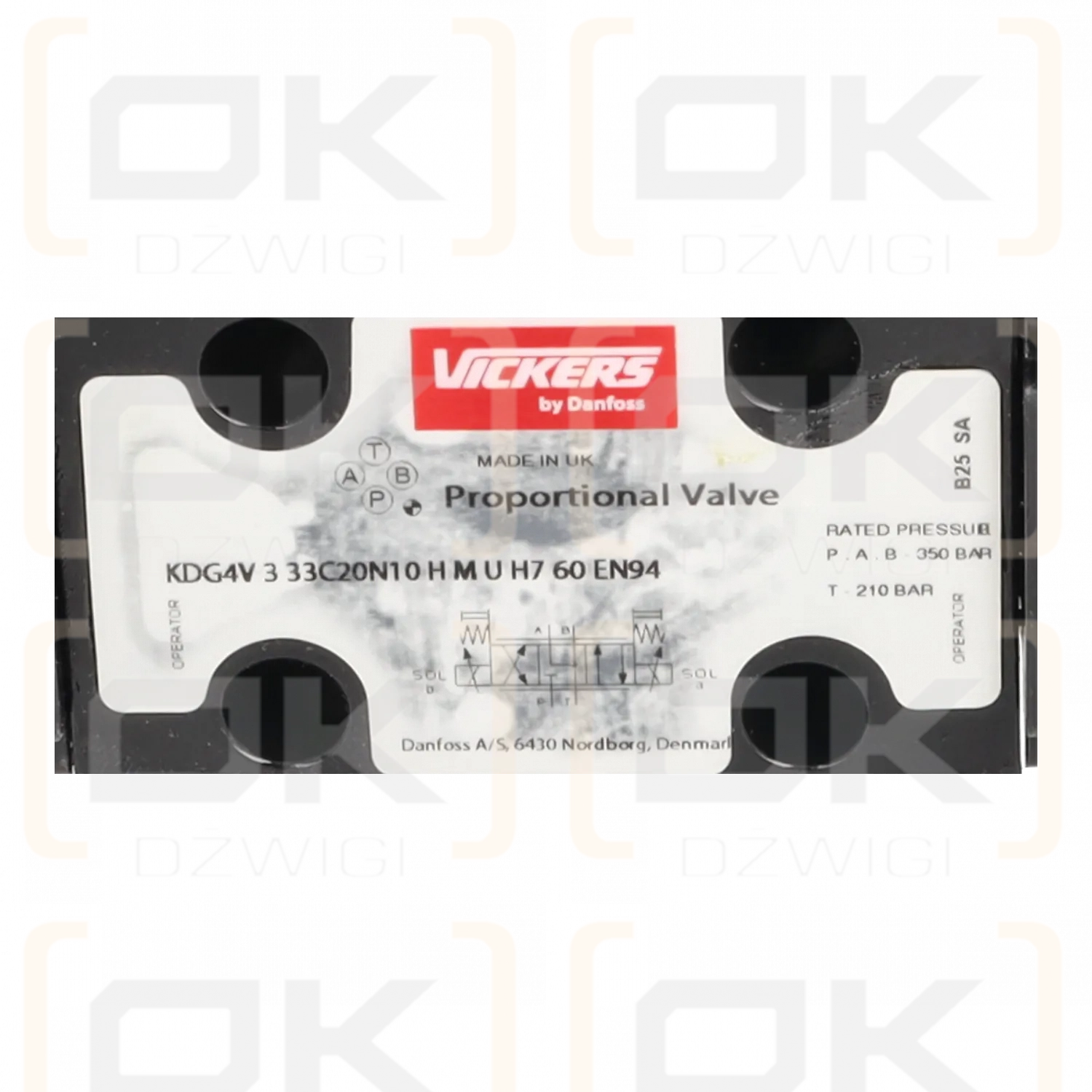 Distribuidor proporcional Eaton-Vickers KDG4V-3-33C20N10-HMU-H7-60-EN94