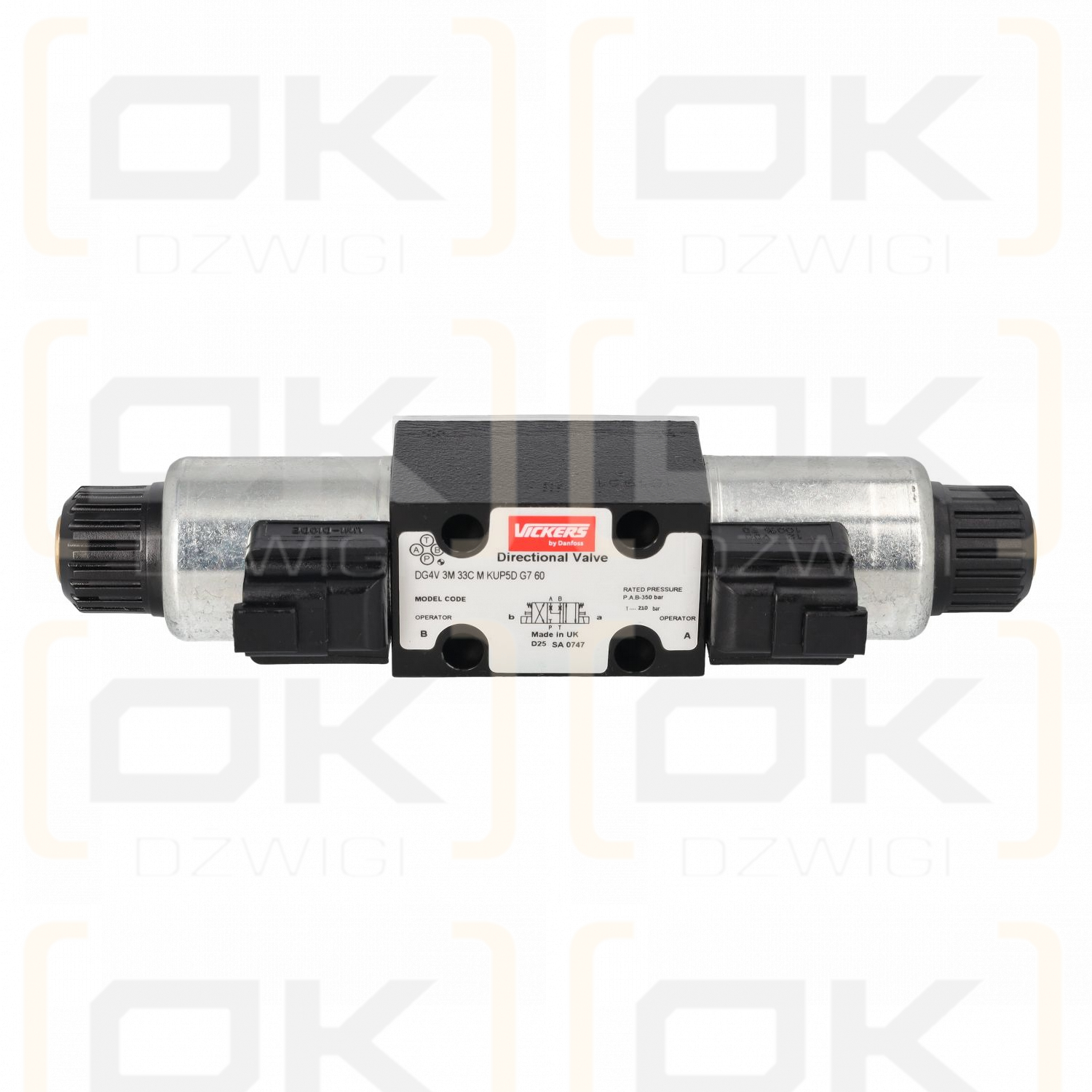Válvula de corredera Vickers/Danfoss DG4V3M33CMKUP5DG760