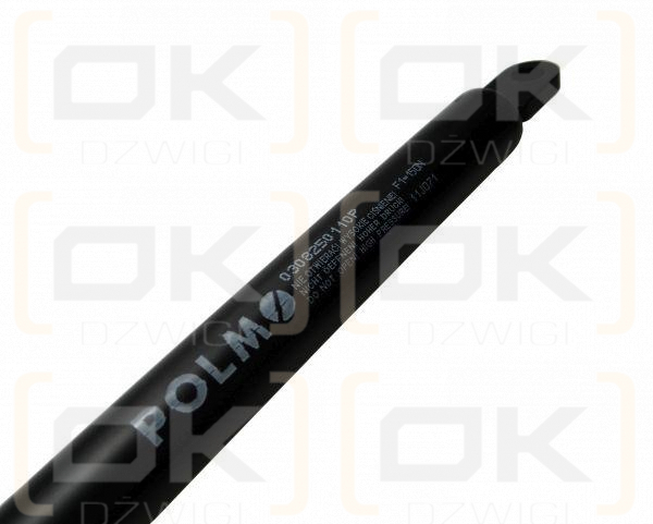 Siłownik szyby tylnej. Szyberdachu L max. 600mm 0308250110P BELARUS MTZ POLMO