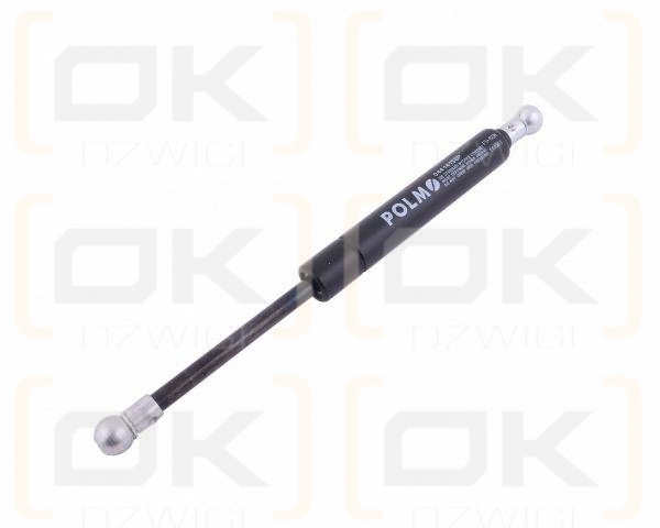 Siłownik szyby przedniej szyby drzwi L max. 240mm 04414158P CASE IH DEUTZ POLMO