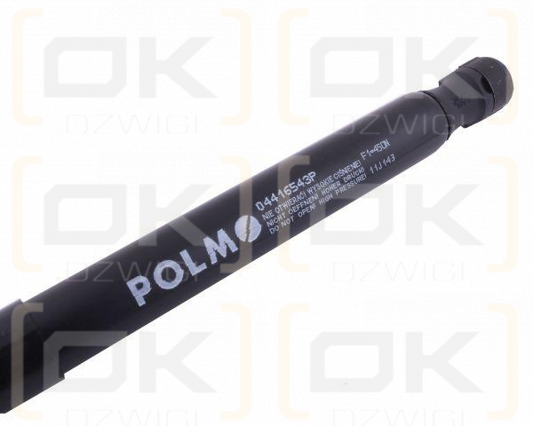 Siłownik maski silnika L max. 320mm 04416543P DEUTZ POLMO