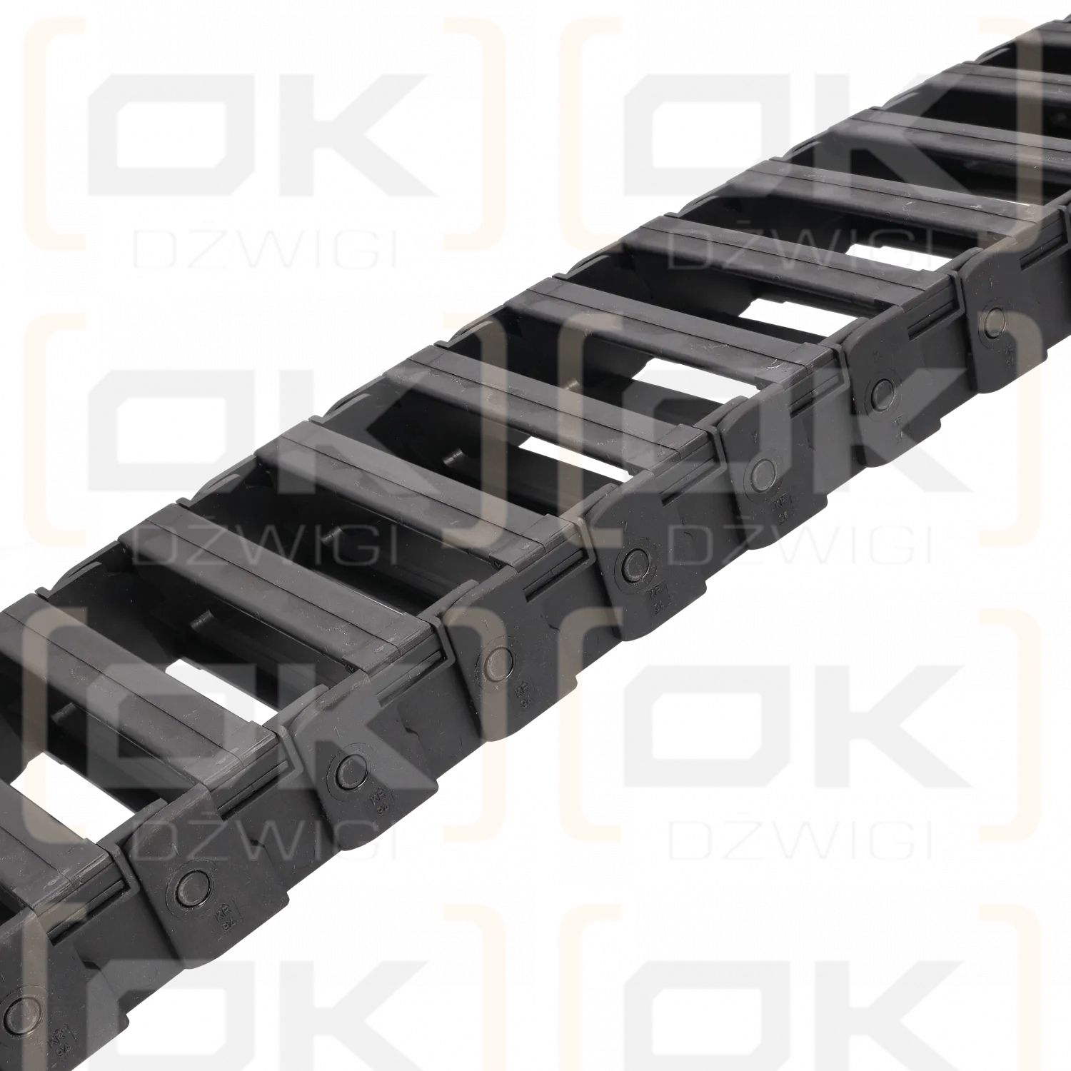Kabelschlepp cable guide Mono series 0450x1 (opening along the outer radius)