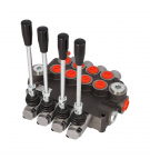 4-section hydraulic distributor 1/2 "