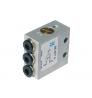 Válvula lógica OR para manguera Ø 4 mm