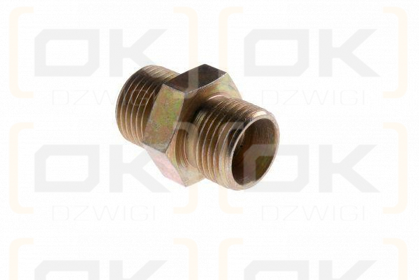 Złącze hydrauliczne proste BB 18/18 M18x1.5/M18x1.5