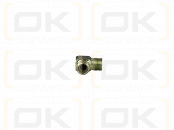 Kolanko hydrauliczne metryczne BB 90 16/16 M16x1.5/M16x1.5 .