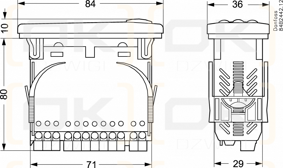 EKC 202D1, Sterownik REF. Controller