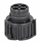 Złącze okrągłe; wtyk; żeńskie; 2.5mm System; PIN: 4; na przewód