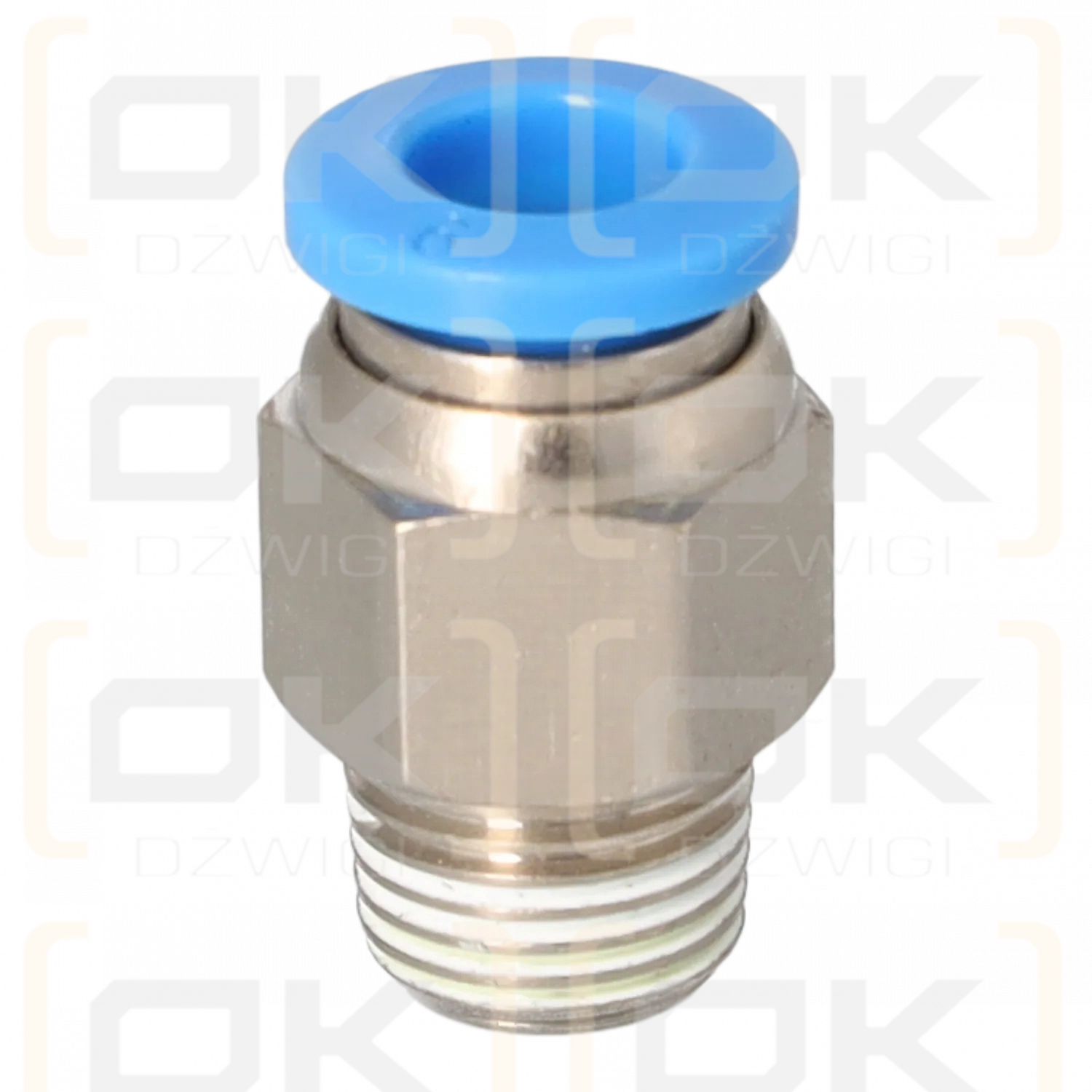 Straight pneumatic connector 1/8"-6mm